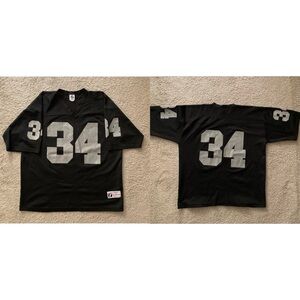 Vintage Logo 7 Los Angeles Raiders Bo Jackson Jersey Size XL